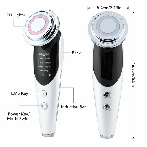 7-in-1 EMS Facial Massager & Skin Tightening Device