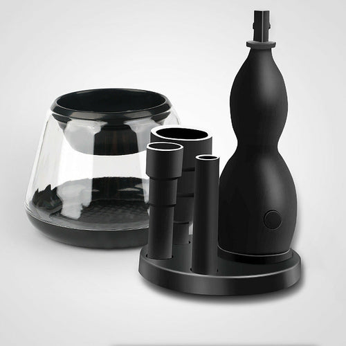 Auto-Spin Makeup Brush Cleaner & Dryer Kit
