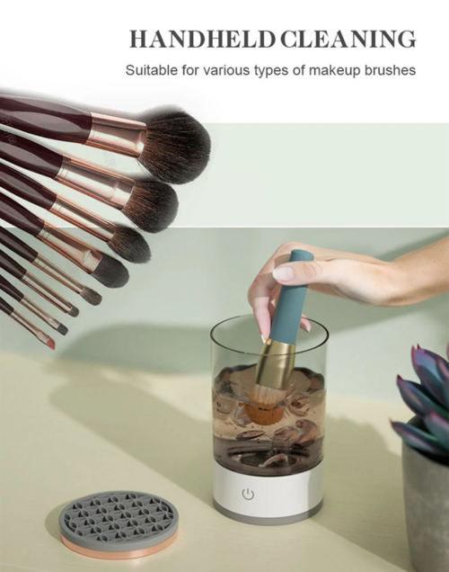 Premium Electric Makeup Brush Cleaner & Dryer