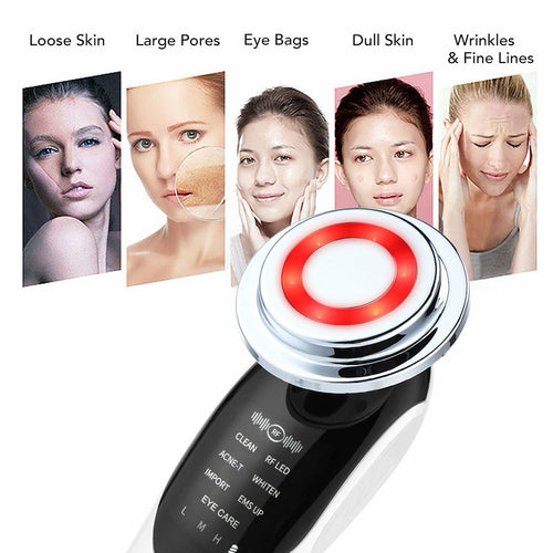 7-in-1 EMS Facial Massager & Skin Tightening Device