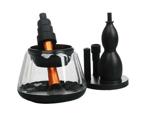 Auto-Spin Makeup Brush Cleaner & Dryer Kit