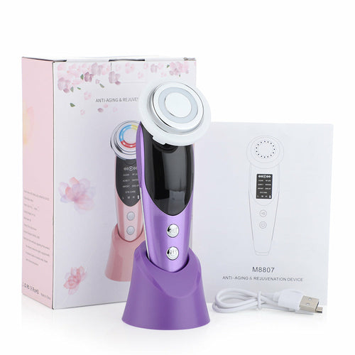 7-in-1 EMS Facial Massager & Skin Tightening Device