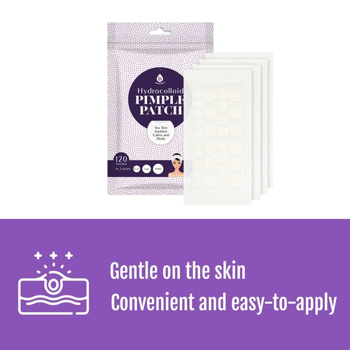 Hydrocolloid Pimple Patches (120-Count Value Pack)