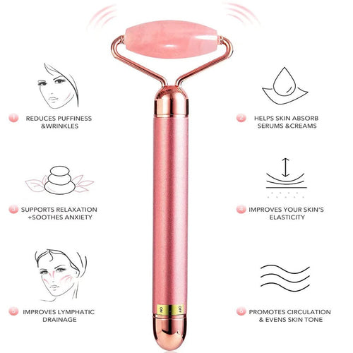 5-in-1 24K Gold Facial Massage & Beauty Roller Set
