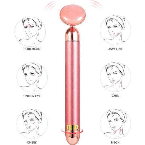 5-in-1 24K Gold Facial Massage & Beauty Roller Set