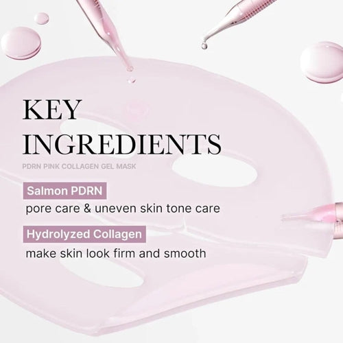 Premium Medicube Firming Pink Collagen Gel Masks – 4 Pack