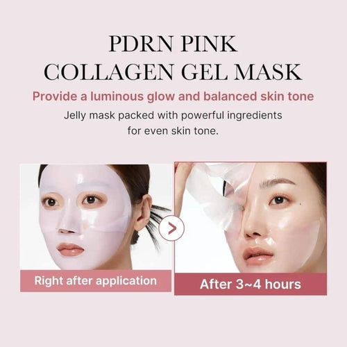 Premium Medicube Firming Pink Collagen Gel Masks – 4 Pack