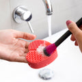 Heart Makeup Brush Cleaning Pad