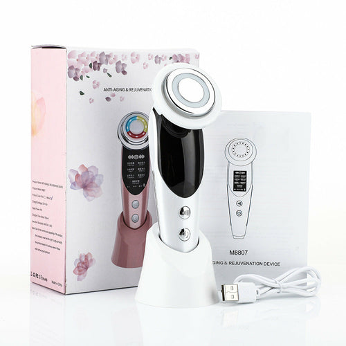 7-in-1 EMS Facial Massager & Skin Tightening Device