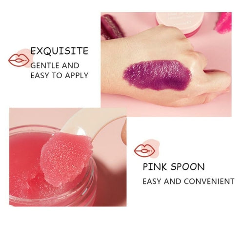 Pink Sugar Lip Scrub for Soft, Smooth Lips