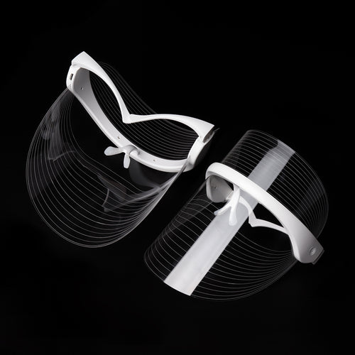 Color LED Photon Light Therapy Facial Shield