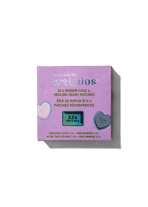 Hydrocolloid Pimple Patch Starter Kit - 32 Count with Mirror Case